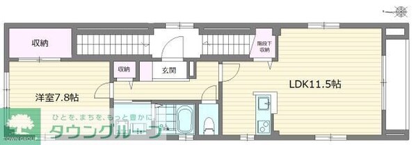 ソレイユ森下の物件間取画像